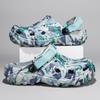 Fashion 47 Size Summer Men Sandals Light EVA Men's Casual Shoes Hole Shoes Clogs Home Garden Outdoor Male Beach Flat Slippers