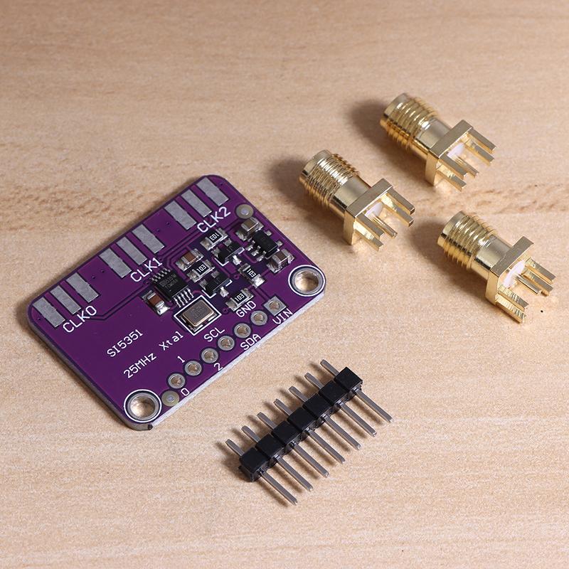 Si5351 Clock Generator Breakout Board Module Dc 3V-5V Si5351A Signal Generator Clock 8Khz-160Mhz I2C