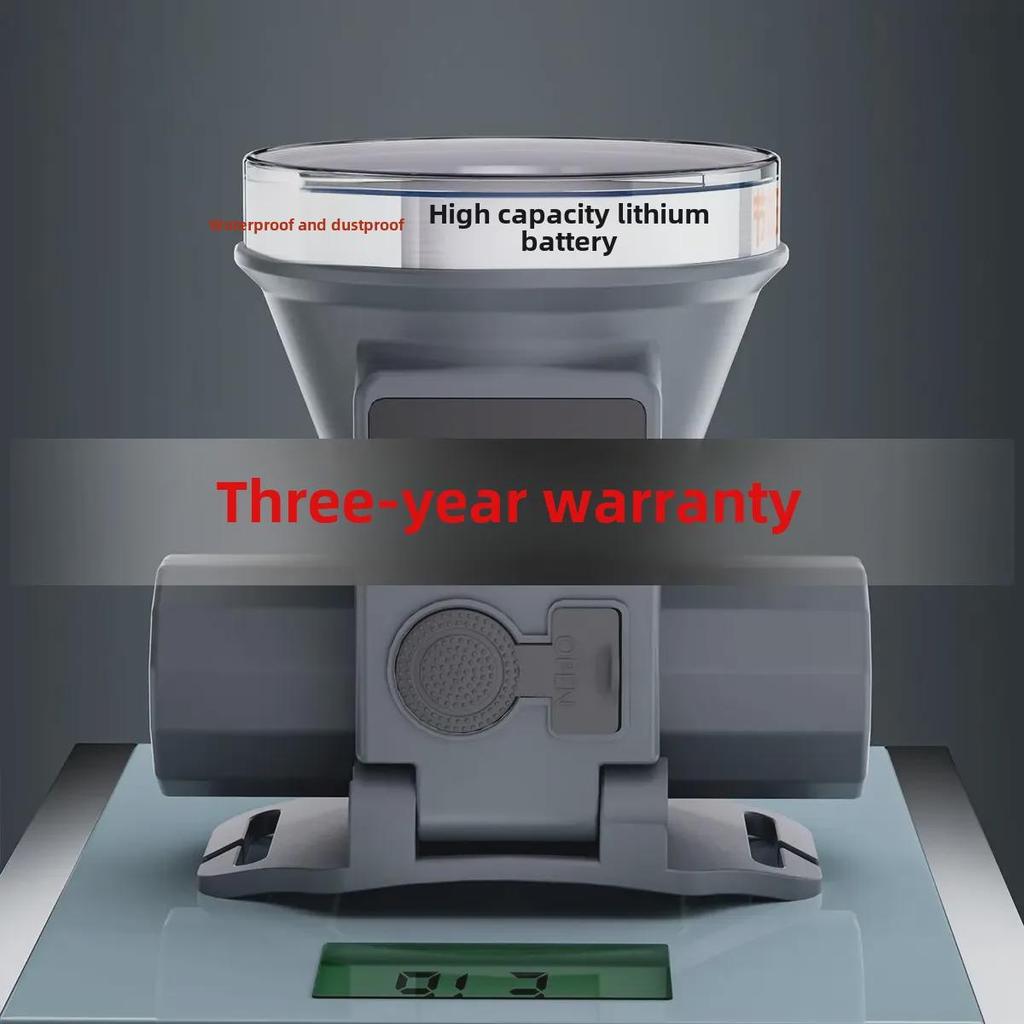 Oppladbar Vanntett LED Hodelykt for Nattfiske - Supersterk, Langvarig og Langtrekkende