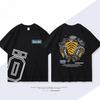 OHLINS Motorcycle Shock Absorber Modified Shortsleeved Tshirt Casual Mens and Womens Pure Cotton Clothing