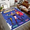 1pc KPop Demon Hunters4 Design Printed Area Rug Carpet for Bedroom Living Room Home Decor Rugs Mat Non Slip Mat Rug for Bedside