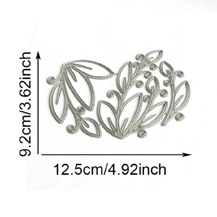 Metal Die Cuts Leaves Cutting Dies Cuts Stencils for Scrapbooking Card Scrapbook Journal Decoration Embossing Stencils