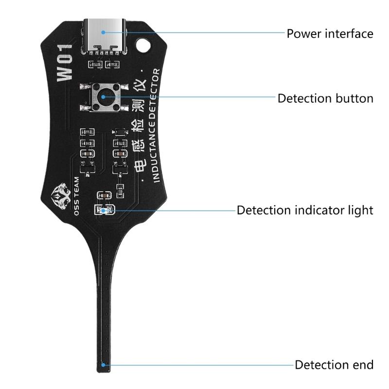Universal Inductance Tester W01 Inductor Detectors With Compactly Construction And Immediate Fault Detection Capabilities