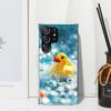 Rubber Ducks Swimming Pool Phone Case For Samsung Galaxy S26 S25 Edge S24 FE S23 S22 Ultra S21 Plus S20 + Art Fundas Back Cover