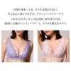 plunge SHIROHATO and Triumph collaboration Bra, non-wired, high-arm, non-wired bra, (LC-Lilac, E80)