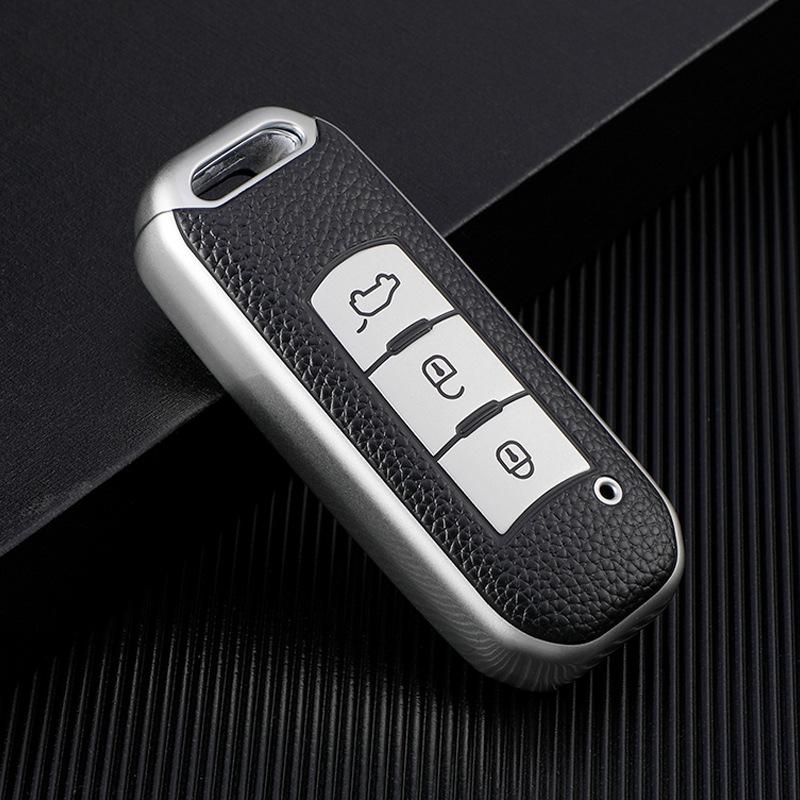 GAC Trumpchi Car Key Cover for GS5, GS3, GA4, GA5, and GA6 New Energy - Full Wrap Shell for Men