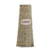 Handheld Flower Basket for Fresh & Dried Flowers, Woven with Willow, Rattan & Straw - Perfect for Flower Arrangement or Picnic