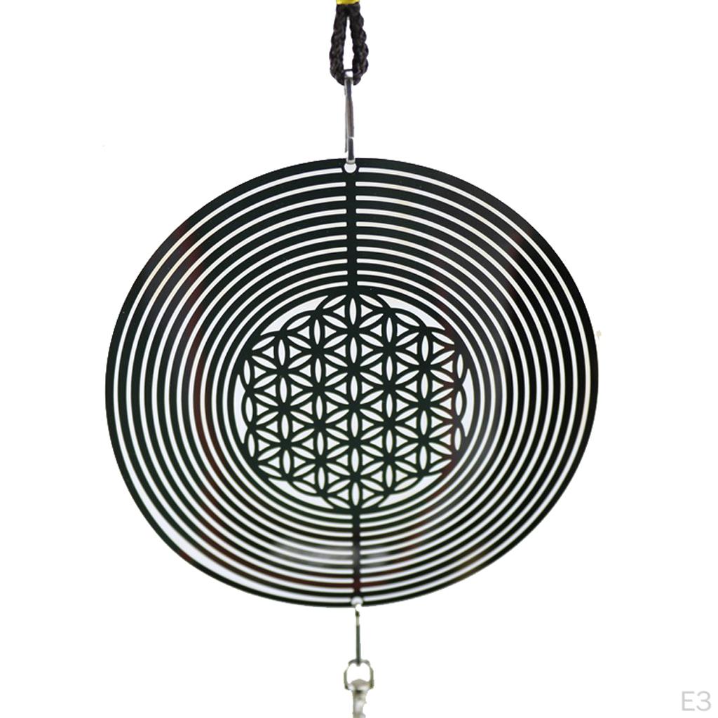 Gazing Ball Drops Metal Wind Spinner, Bell, Windchimes for Relaxation, Grace, Decoration