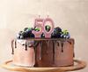 Candle Number 50 Rose Gold Metallic Birthday 8cm