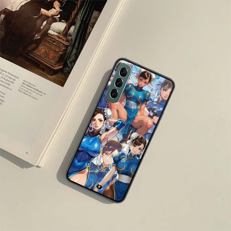 Game Anime Ch-Chun Li Phone Case for Samsung A54 A14 A24 A34 A17 A37 A57 A55 A35 A25 A15 A07 A05S A04S A12 A22 A32 A52S A72 Gala