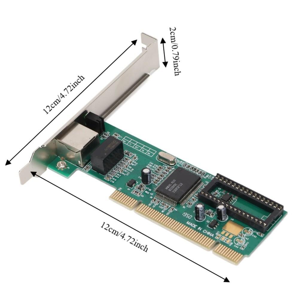 RTL8169 Chip PCI Gigabit Network Card High-Speed Transfer Gigabit Ethernet Card  Desktop Computers