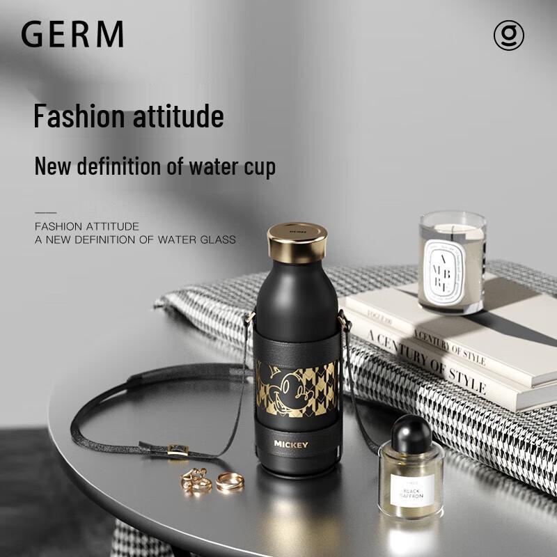 GeMi Mickey Black Gold 430ml Thermos