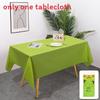 Peva Disposable Solid Color Tablecloth With Dustproof And Oilproof Features For Party And Home Use