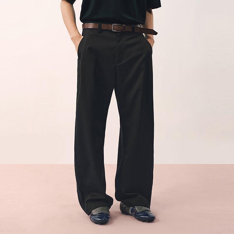 CALLIGRAPHY Men's Loose Straight-Leg Casual Trousers