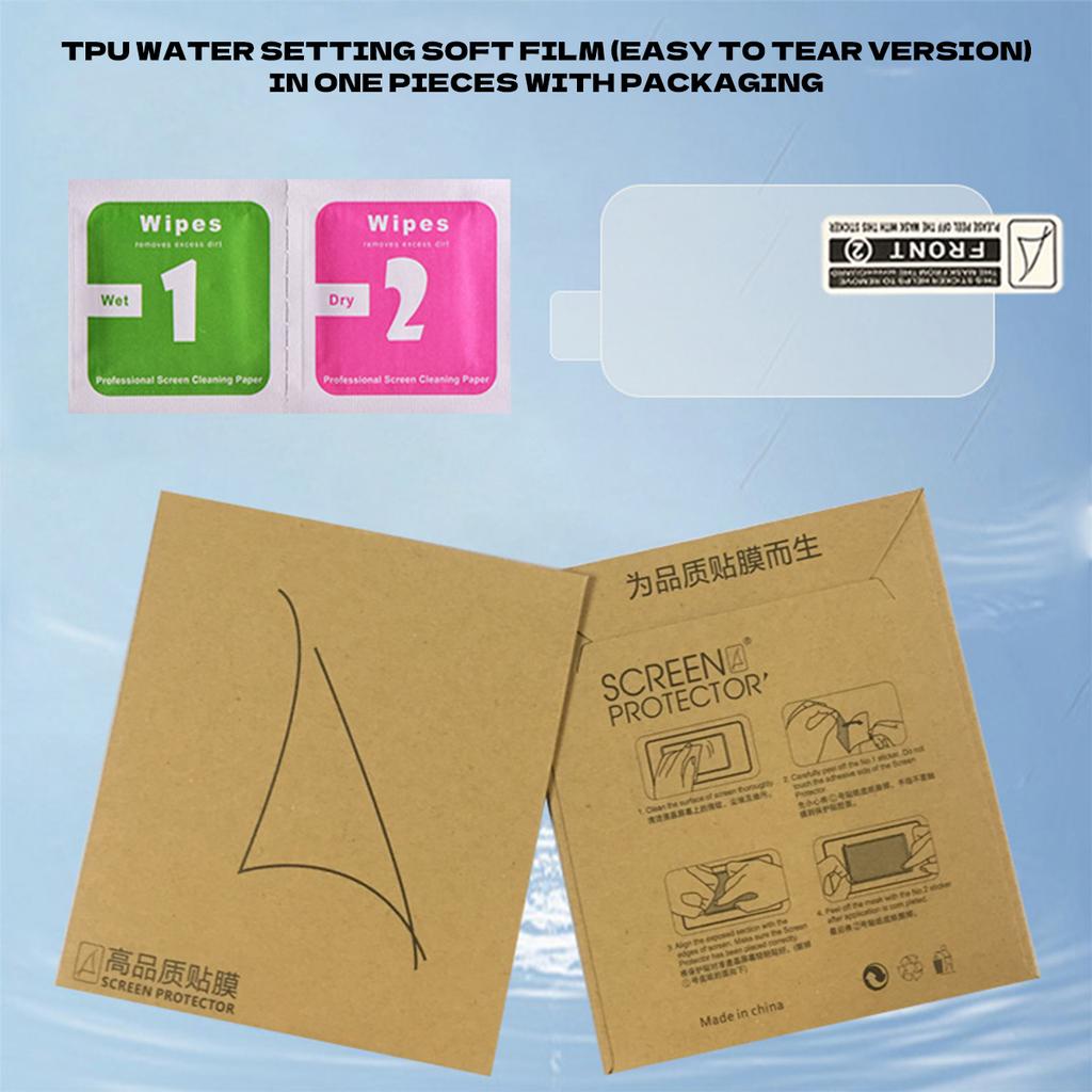 Soft Hydrogel Film For Samsung Galaxy Fit 3 Anti-scratch Smartwatch Screen Protector for Galaxy Fit3 Protective Film Not Glass