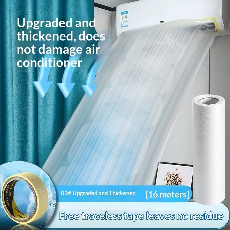 Plastic Air Conditioning Extended Bag 8-20M Folding AC Wind Delivery Duct Durable for Commercial Office Cooling