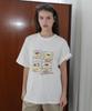 Sseomweeobeoteo Cartoon Pompompurin Over-Fit Top - Ivory
