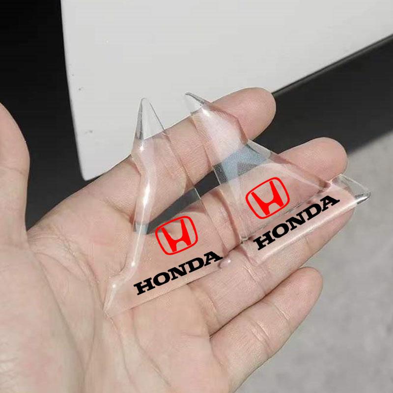 Transparent Car Door Corner Cover Anti-Scratch Protection Sticker For Honda Civic XR-V HR-V City Accord Odyssey Spirior CRV JazzMH0