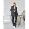 Women's Autumn Suit Set Simple Casual and Comfortable Jacket + Pants Two Piece Set