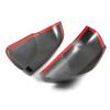 For Toyota Camry 2018- Car Rearview Side Mirror Cover Wing Cap Exterior Door Rear View Case Trim Carbon Fiber Housing Shell