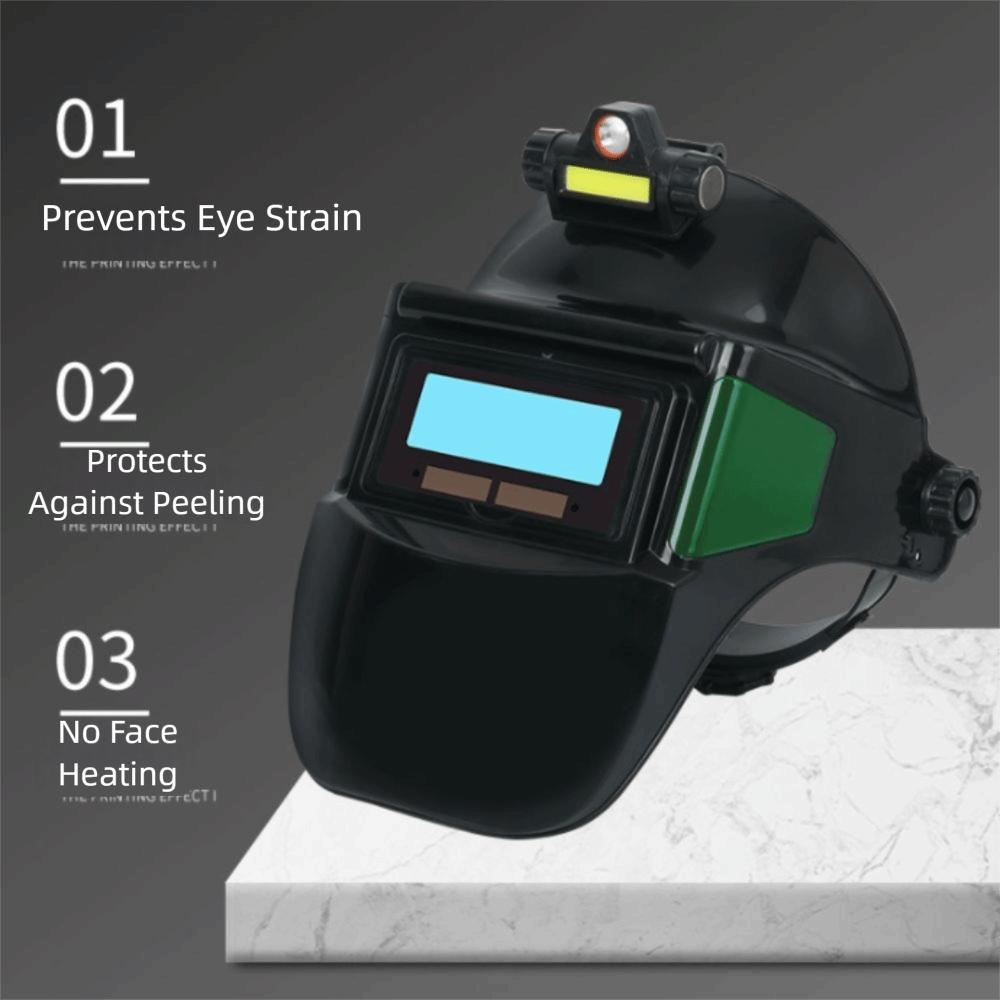 Professional Auto Darkening Welding Helmet Adjustable Large Viewing Welding Glasses Protector Face Shield Welding Hood