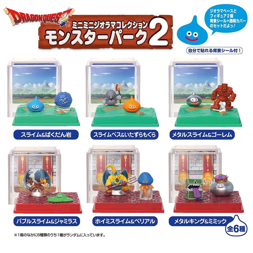 Dragon Quest Mini Mini Diorama Collection Monster Park 2 Box Product 1 Box = 8 Pieces Total 6 Types