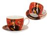 Filiżanka Ze Spodkiem Modigliani Mario Varvogli Porcelana Prezent