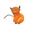 Cattle Lamp 3D Cow Night Lighting Accent Light Animal Table for NightStand Farmhouse