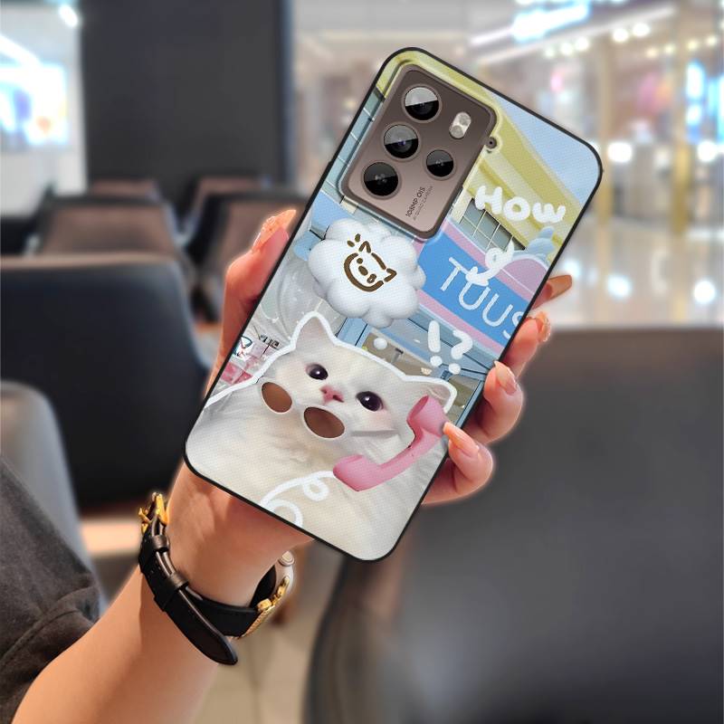 Graffiti TPU Phone Case For HTC U23 Pro/U23 Cute Cartoon Waterproof Dirt-resistant Shockproof Couple Full Wrap Anti-dust