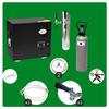Kit complet sous-comptoir tireuse à bière AS-40 2 voies, refroidisseur passage direct et immersion Green Line, têtes plates, 40 L/h