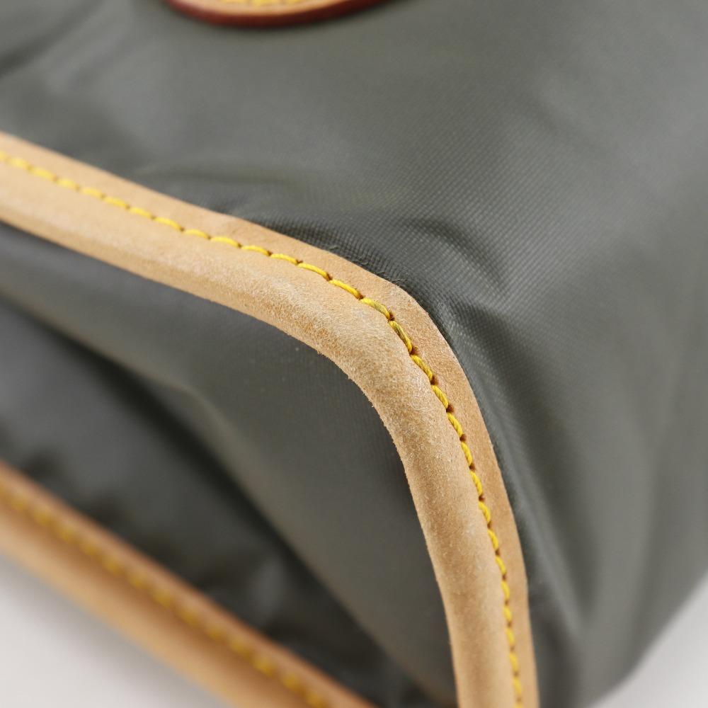 HUNTING WORLD Battling cross Business Bag khaki Polyurethane unisex Used