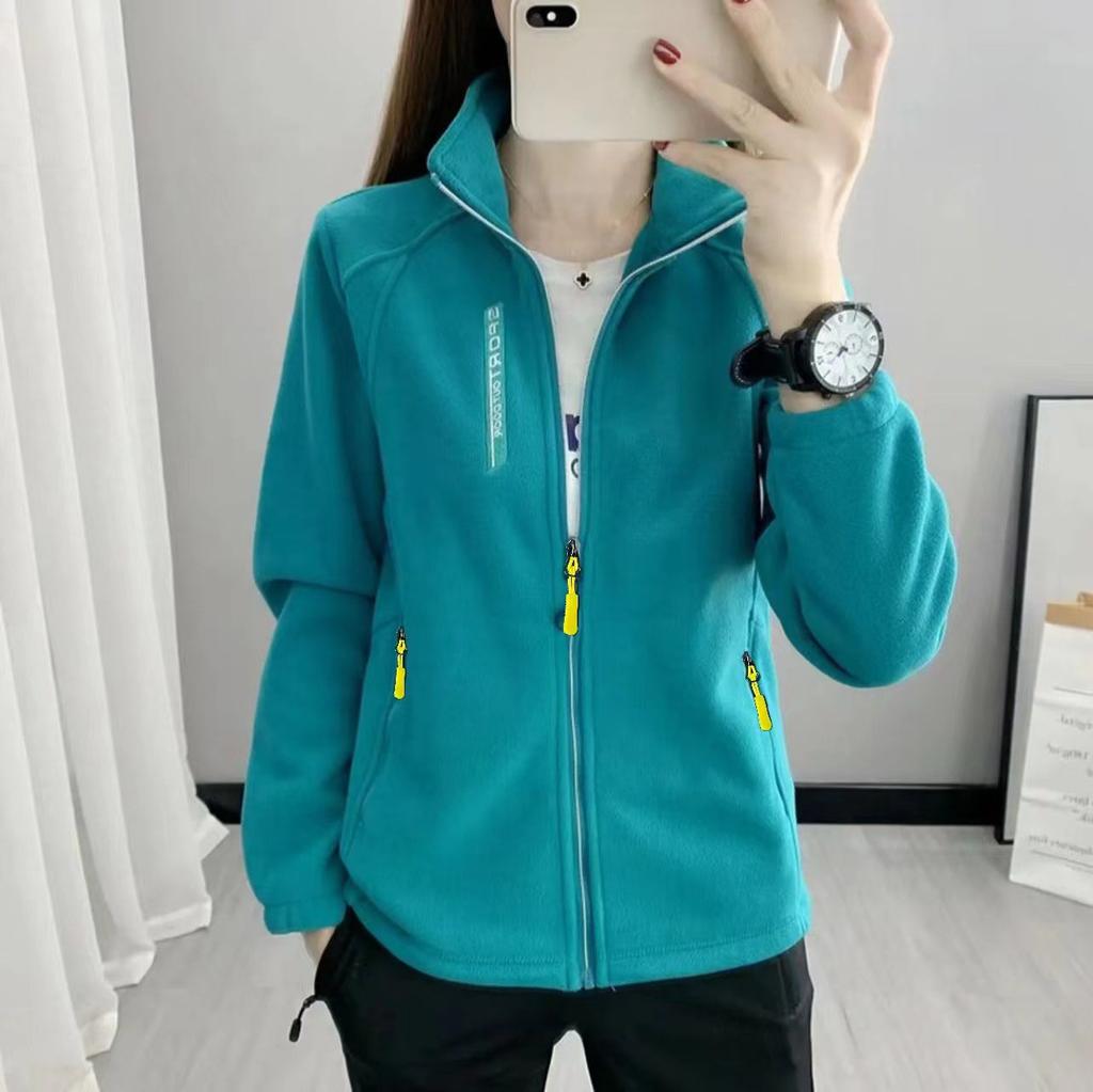 Plus Size Coats for Women Winter Spring Warm Casual Outdoor Sportswear Hiking Jogging Yoga Lady Cardigan jackets Chaqueta