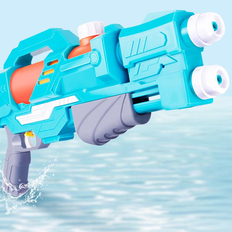 Child Toy Summer Beach Game Outdoor Plastic Realistic Squirt Double Sprinkler Water Guns Toys Kids