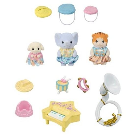 Sylvanian Families Nursery Presentation Set - Do Re Mi Music Band S-78 ST Mark Certification 3 Years Older Toy Dollhouse EPOCH