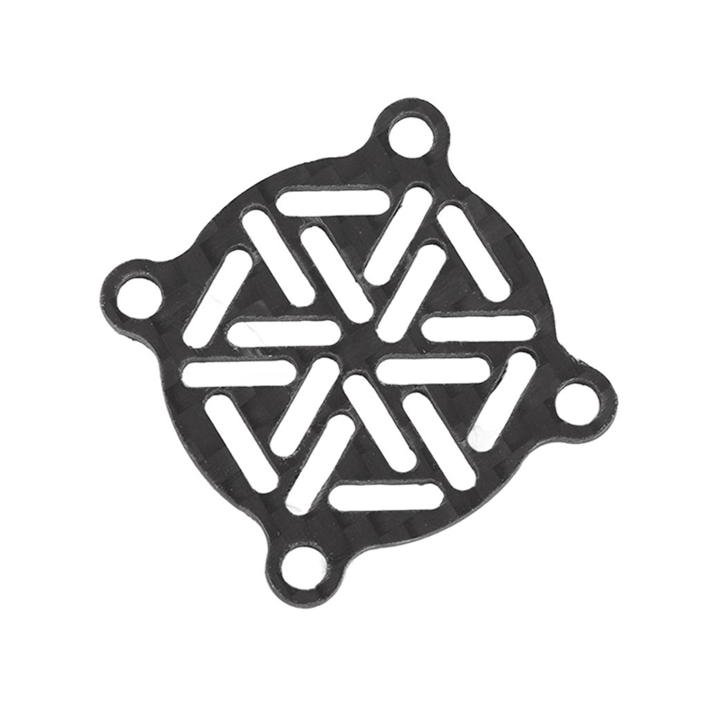 30x30mm RC Cooling Fan Cover Carbon Fiber Electric Motor Cooling Fan Cover for RC Car Ship Motor