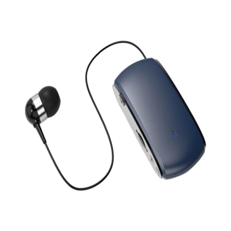 

Wireless Single Ear Headset Featuring Clip Design & Vibrate Notification ABS for Convenient Use in Active Life Choices синій