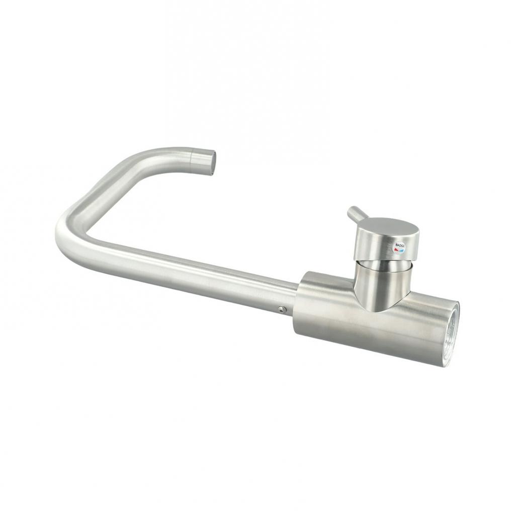 2 Holes Kitchen Faucet Cold And Hot Mixer Tap Contemporary