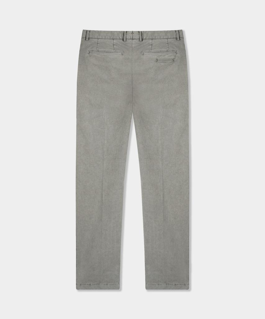 BIRBANTE Sondrio Stretch Satin Pants - Light Grey