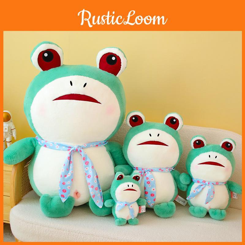 Neues Tai Xiang Plüschfroschspielzeug mit lustigen Ausdrücken - Nachtmarktgeschenk für junge Erwachsene