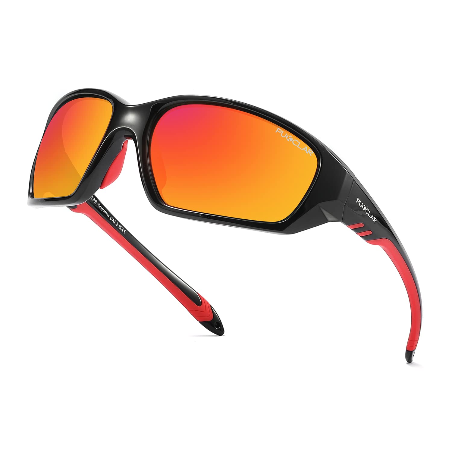 

[PUKCLAR] Puklar Polarized Sports Sunglasses (Unisex) - Driving Sunglasses, Cycling, Running, Fishing Goggles - Frame