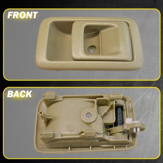 Interior Door Handle For 2001-04 Toyota Tacoma 96-02 4Runner Set of 2 Beige