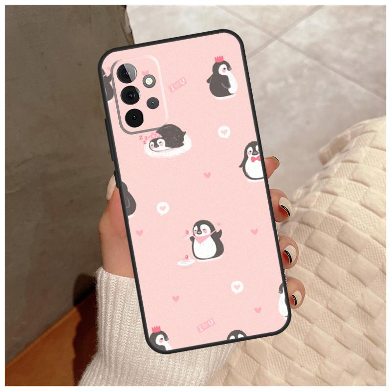 

Cartoon Penguin For Samsung Galaxy A15 A35 A55 A32 A12 A22 A52 A06 A54 A34 A14 A56 A36 A26 A16 A13 A53 Case Samsung A52