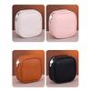 Leather Jewelry Storage Bag With Adjustable Drawstring Design Safely Holds Earrings Necklaces Rings Portable Organizers