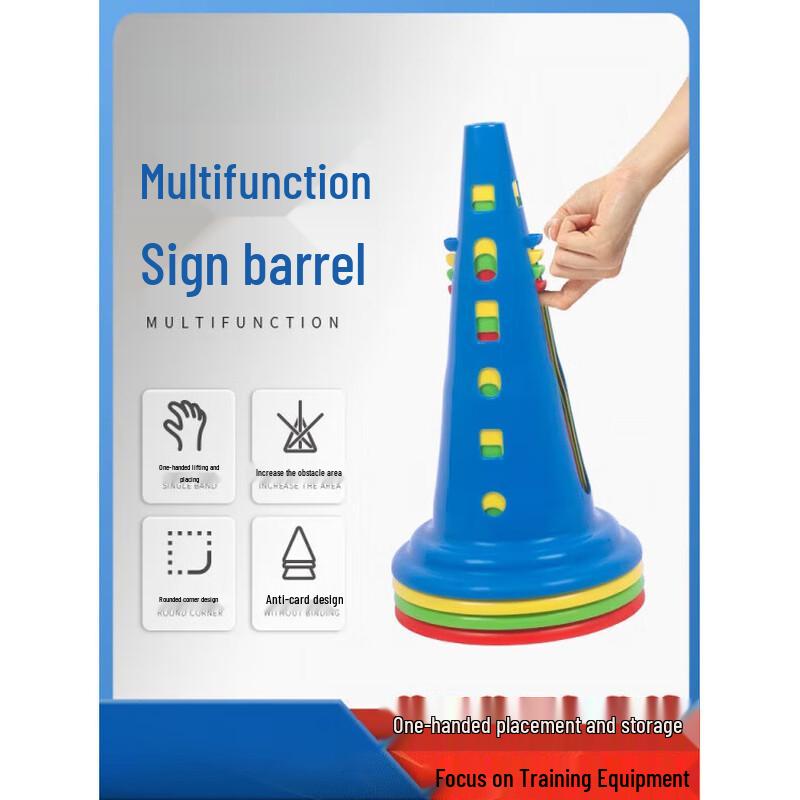 Sports Training Cones and Hurdles Set