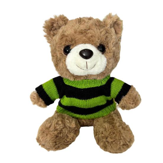 

Teddy Bear Plush Toy with Hoodie Soft Stuffed Animal for Christmas Gift Cartoon Huggable Plush Doll for Kids