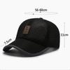 Herren Damen Mesh Atmungsaktive Baseball Sport Cap Sonnenschutz Trucker Sonnenhut