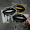 1PC Lips Multiple Colors Motocycle Stickers Waterproof for Helmet Fuel Tank Fairing Car Window Scooter Universal Vinyl Decals