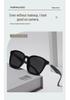 Retro Wood Grain Polarized Sunglasses with UV Protection
