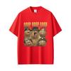 The Burnt Peanut Goop Goop Goop Funny Meme Graphic Tshirt Unisex Women Fashion Humor Pure Cotton T Shirt Male Oversized Streetwear