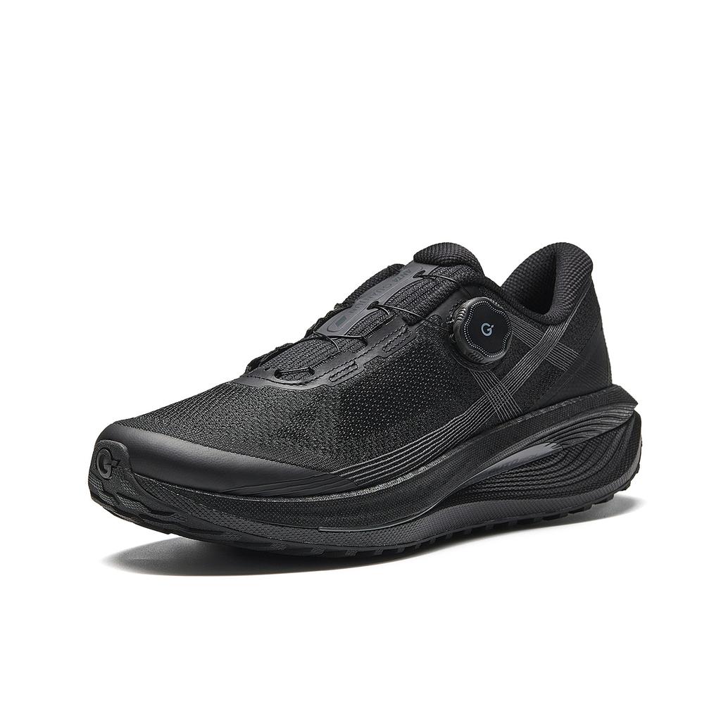 Anta Champion Glory 2 SE Comfortable Fabric Synthetic Leather Rubber Low Top Running Shoes Men sneaker Black Gray 912625536A-3